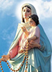 Rezando el Santo Rosario con María